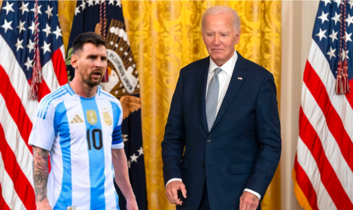 Iu dhurua Medalja Presidenciale e Lirisë nga Biden, por Messi nuk merr pjesë në ceremoni